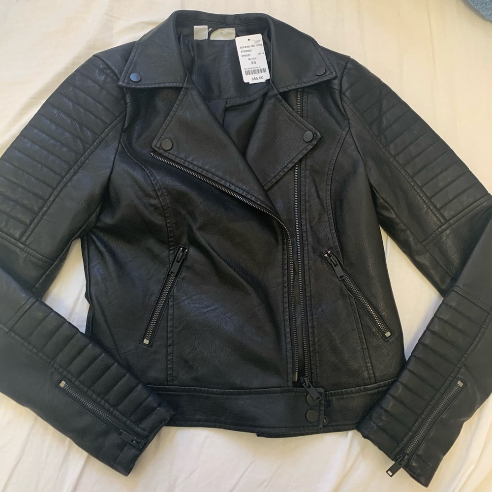 NEW Leather Jacket.